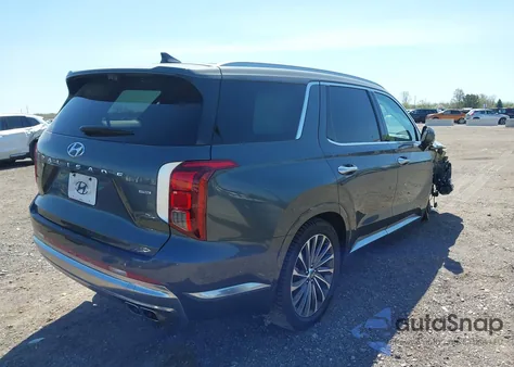 2023 Hyundai Palisade Calligraphy from USA, damaged, VIN KM8R7DGE9PU591567